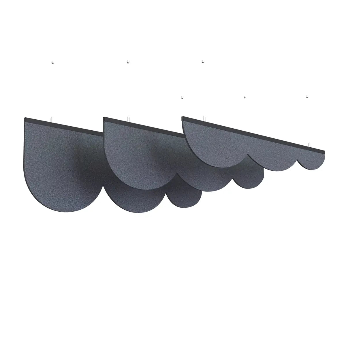 Felt Ceiling Acoustic Baffles - CLOUD colour swatch on white background DecorMania UK